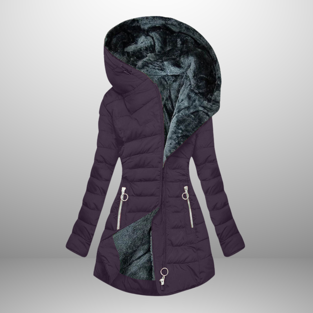 Elegant Parka with Plush Lining