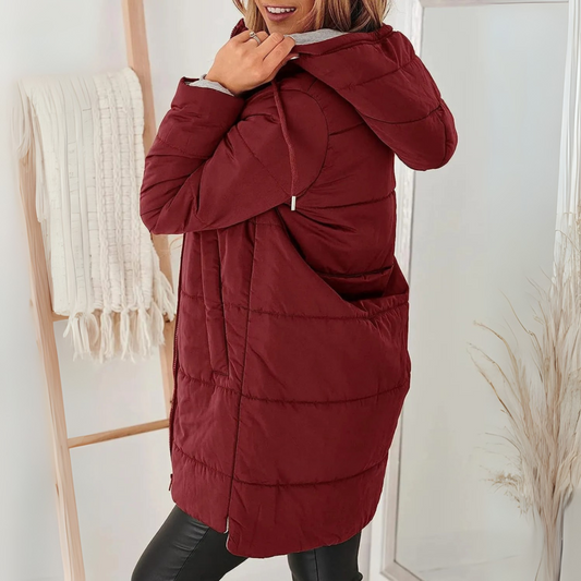 Casual Hooded Puffer Down Jacket