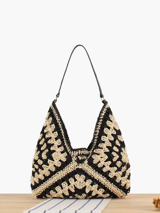 Crochet Macrame Shoulder Bag