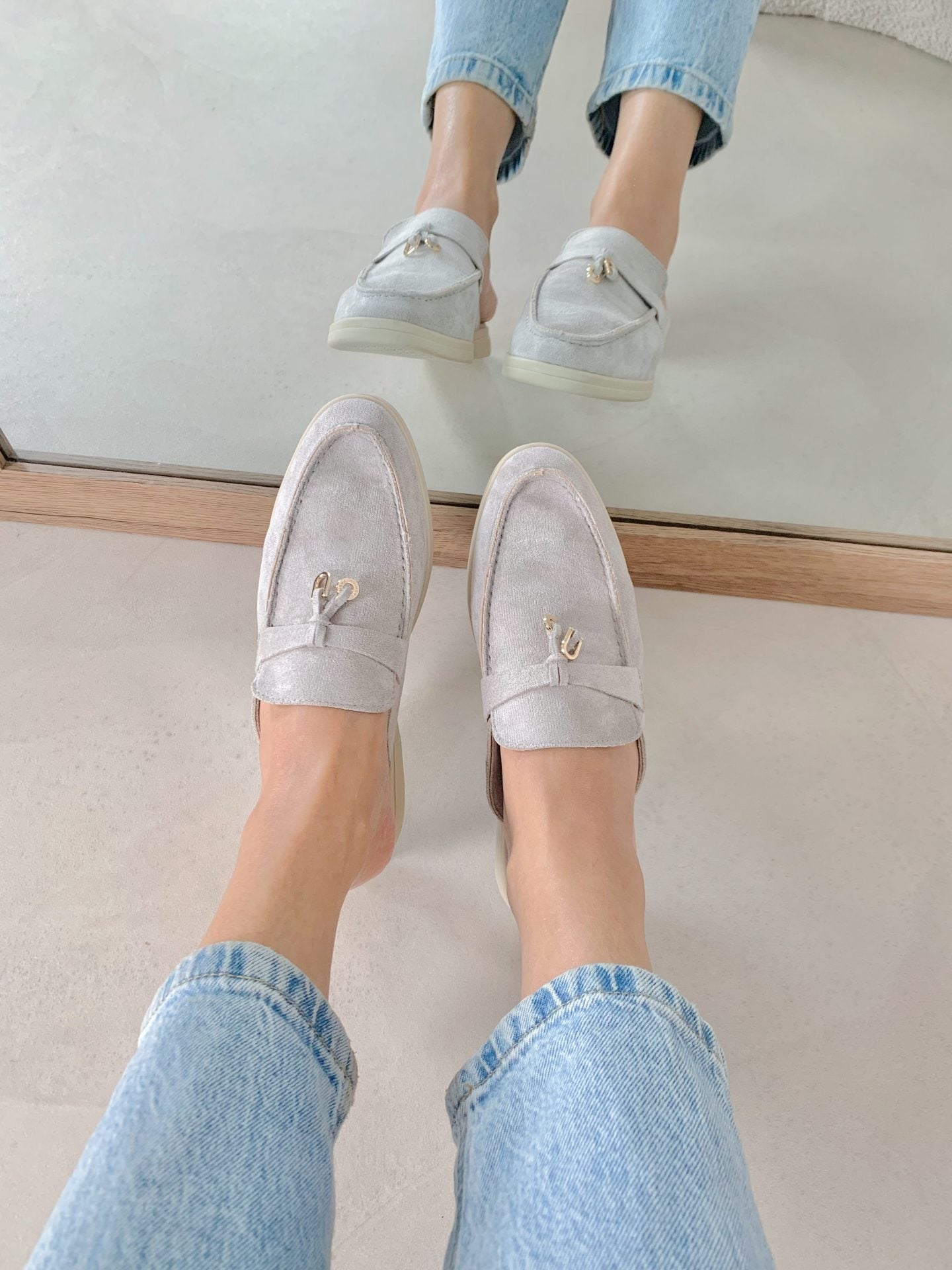 Coco Open Loafers with Charms