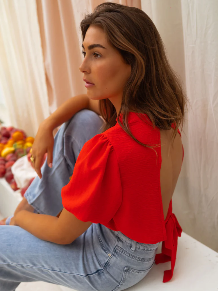 LORENA | THE CROPPED BLOUSE