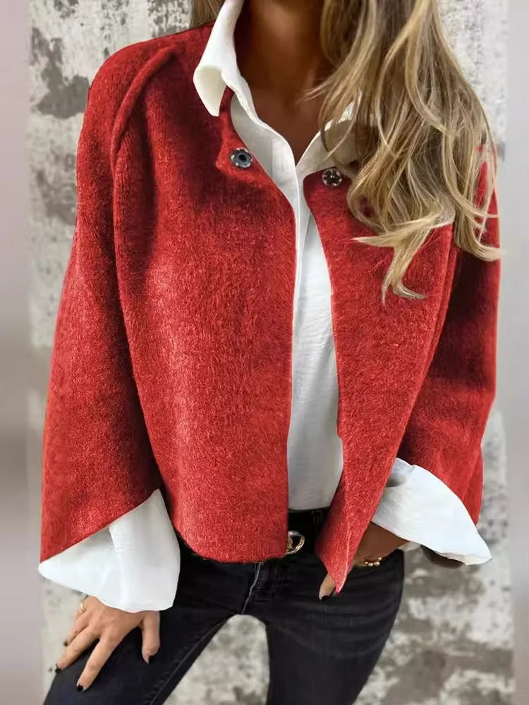 Elisa Flared Sleeve Short Jacket