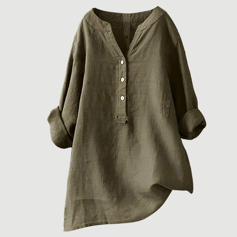 Zarina - Linen Blouse