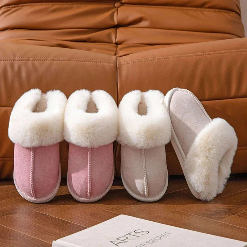 Faux Fur Indoor Slippers