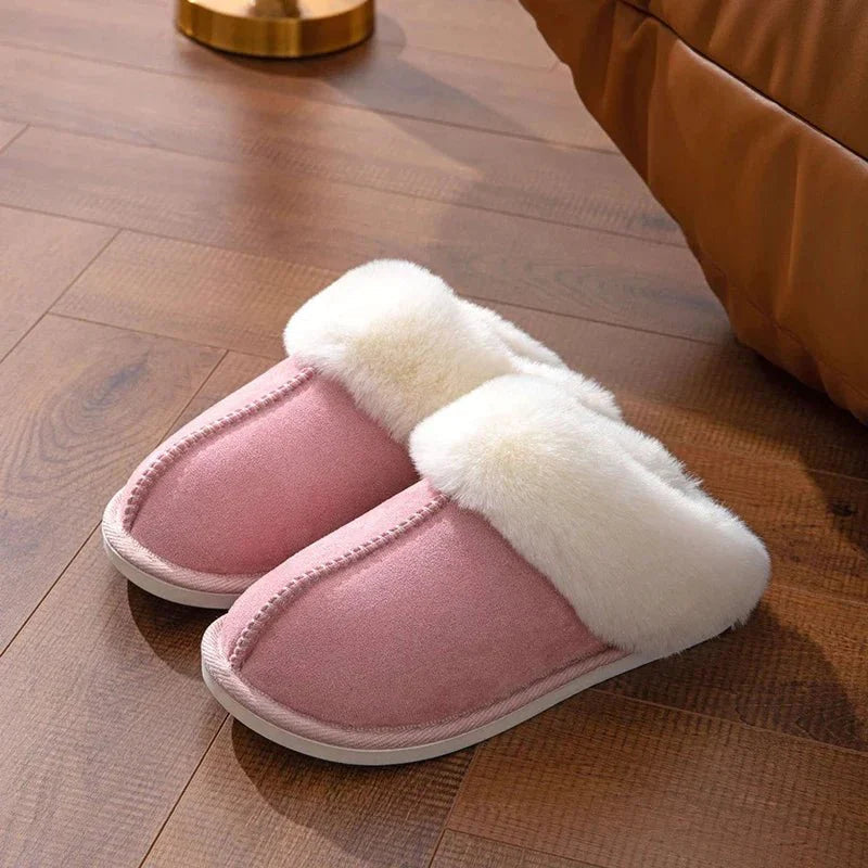 Faux Fur Indoor Slippers