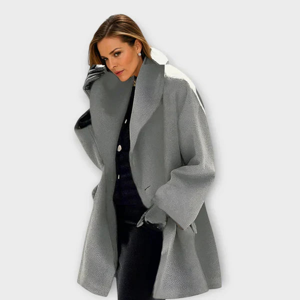Windproof Wool Coat