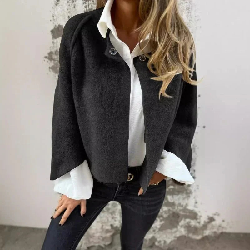 Elisa Flared Sleeve Short Jacket