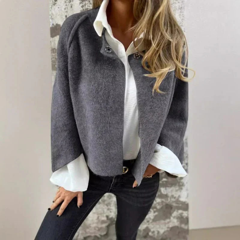 Elisa Flared Sleeve Short Jacket